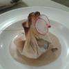 Ballotine de gambas sur lit d'endives