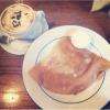 Crêpe façon Tatin et chocolat viennois