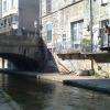 Canal du Vizezy - Tout à droite la terrasse de La Renaissance