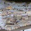 la maquette des lieux tels qu'ils étaient il y a 10 siècles