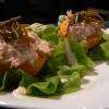 Pêche au thon 
sur lit de salade accompagné de salicorne
