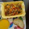 Soupe carottes/lait de coco, couscous