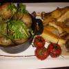 Poulet sauce aux champignons