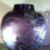 Vase Archers en cristal violet