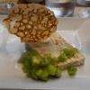nougat glacé sésame et tartare de kiwi