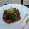 Carpaccio de thon