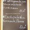 les plats du jour