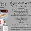 Forfait St Valentin 2014