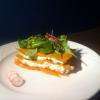 Mille feuille croustillant au saumon fumé