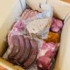 Colis de viande de porc, assortiment,  de la ferme Scea Duo Bio - Le Cochon Bio de la Marzan, à Reboursin (36)