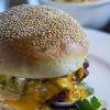 Le cheeseburger du Franklin & frites "maison"