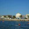Baignade en mer.