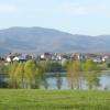 Les Vosges se profilent à l'horizon 