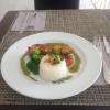 Brochette de volaille épicée façon Thaï avec son riz et ses petits légumes