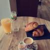 Petit déjeuner au bar restaurant Le P'tit Cellois et sa grande terrasse, à La Celle sur Loire (58440)