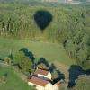 Ombre de la Mongolfière sous le soleil