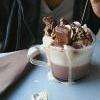 Chocolat chaud au kinder 
