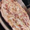 La part flambée gratinée