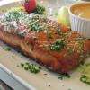 Pavé de saumon sauce tandoori