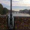 pont des Arts vu sur le pont neuf.
