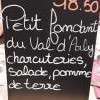 ce que nous avons pris en plat
