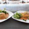 Soufflets dorade sauce crustacés