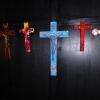 Collection ' violette Pop' de Barbara Farina ( Relooking d'objets de culte) 