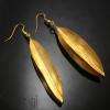 boucles d'oreilles en bronze (artisanat peul du Mali - Karuni)