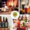 Bar à bières artisanales et internationales, vins artisanaux et de la région du Centre-Val de Loire, cocktails maison, boissons chaudes et froides, sirops Monin, boissons sans alcool au Super 9, 7 jorus sur 7.