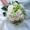 un bouquet de mariée romantique