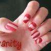 Le vanity ongles pessac gel original rouge et transparent 