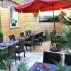 Notre terrasse intérieure d'une capacité de 54 places