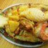 L'Ananas farcis aux fruits de mer" 
