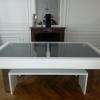 billard design table plateau verre bancs billards bréton