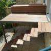 Terrasse métal et bois sur mesure. 