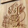 Gravure robot kawaii - les curiosités de Mat
