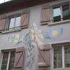 Façade d'une maison rue du couvent à Mulhouse