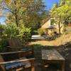 Terrasse gîte vigne