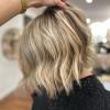 Coloration blond, mèche, coupe de cheveux et permanente réalisées par Les Indécises à limoges, salon de coiffure en centre ville de Limoges