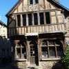 Maison d'angle avec 2 faces à pan de bois (16° siècle)