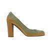 Escarpin Jadi , collection Mon Soulier en veau velours amande et veau beige