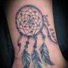 Tatouage d'un attrape rêve / dreamcatcher
