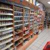 Aperçu du choix au rayon des loisirs créatifs.