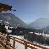 Vue dégagée de la terrasse Chalet Entre Vous 12 personnes
