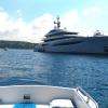 Yatch à Bandol pendant le grand prix de formule 1 au Castellet.