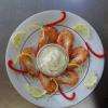 bouquet de crevettes au menu