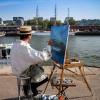 Louis RUNEMBERG artiste peintre Armada Rouen 2023