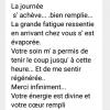 les avis et témoignages me sont directement adressés sur la messagerie de mon téléphone.