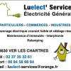 Carte de visite de Luelect Services, à Ver lès Chartres (28630), proche de Chartres