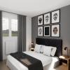 Infographie 3D chambre parentale